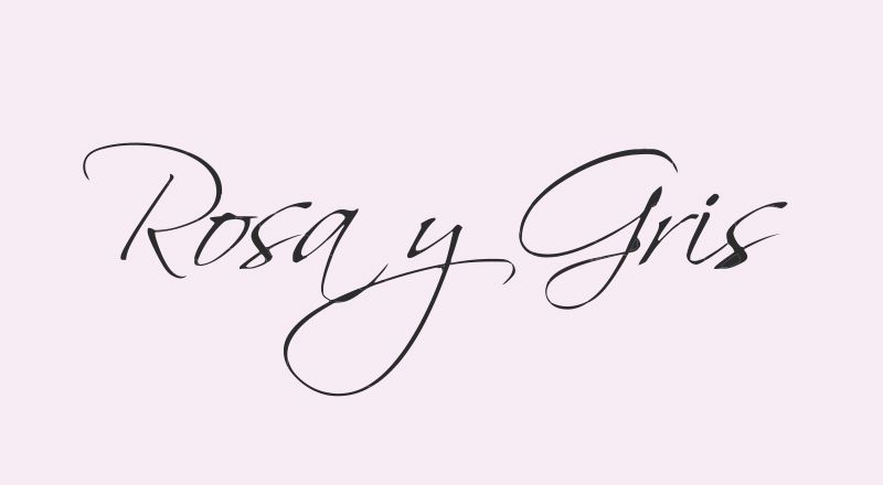 Rosa y Gris  