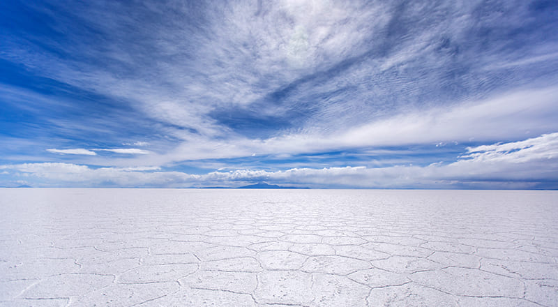El salar de Uyuni 