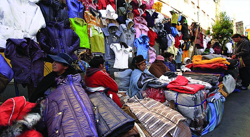 Comercio Informal en Santa Cruz de la Sierra