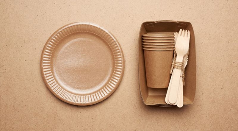 Comercialización de platos biodegradables